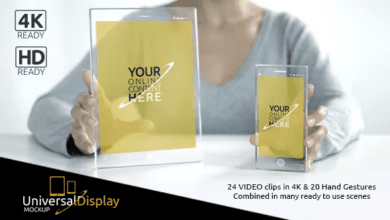 Videohive Universal Display MockUp 14040768