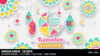 Videohive – Ramadan Kareem – Colorful – 44436976