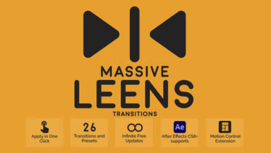 Videohive – Massive Leens Transitions – 44644987