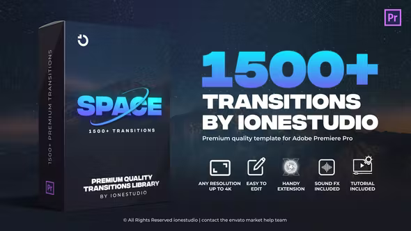 Videohive - 1500+ Transitions for Premiere Pro 42342968