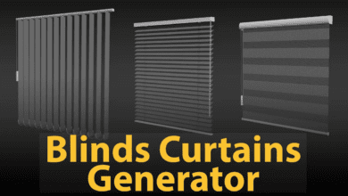 Blinds Curtains Generator v1.0