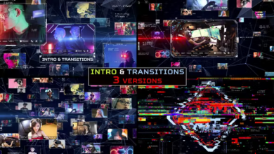 Videohive - Cyber Network Intro and Transitions - 44033471