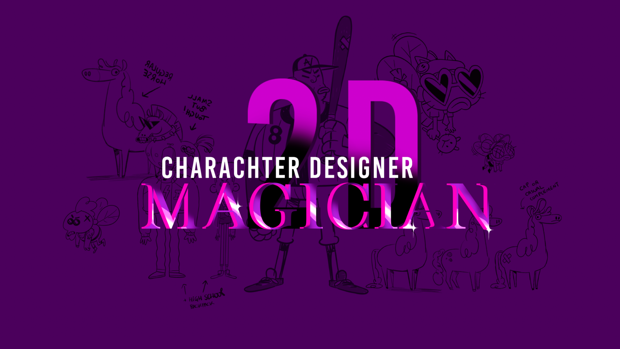 2D Character Design Magician