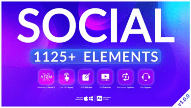 مكرك مفعل Videohive - Social Pack - 33516017