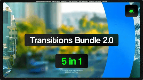 Videohive - Transitions Bundle 2.0 - 44940560