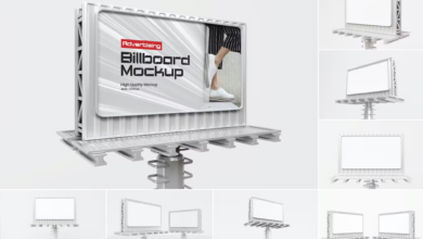 Billboard Mockup Set 02 - M8SLR8P