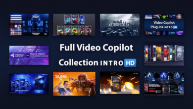 تجميعة لكل شيئ في Video Copilot كامل Full Video Copilot Collection 2023