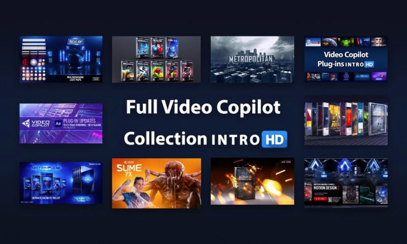 Full Video Copilot Collection 2023