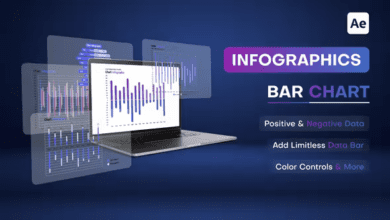 Videohive - Bar Chart - Positive & Negative - 44748379