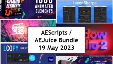 AEScripts / AEJuice Bundle 19 May 2023