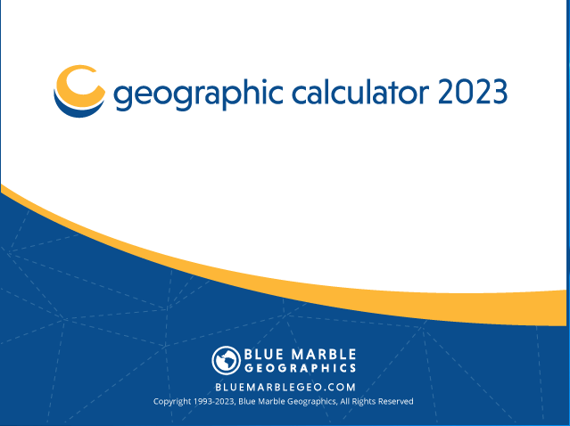 Blue Marble Geographic Calculator 2023 Build 1269 (x64)
