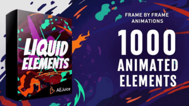 AEJuice - Liquid Elements for After Effects and Premiere Pro