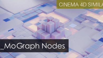 J-MoGraph Geometry Nodes For Clone Motion Graphics - Blender Market