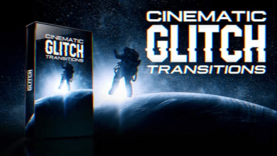 Videohive - Cinematic Glitch Transitions & FX Pack 45855705