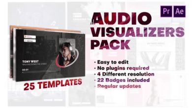 Videohive Audio Visualizers Pack for Premiere Pro 29193552