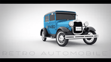 Videohive - Retro Automobile Opener 20597008