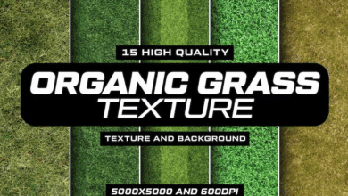 Organic Grass Texture Pack