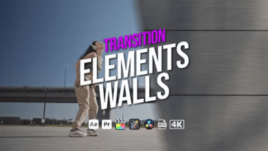 Videohive Transition Elements Walls 45433347