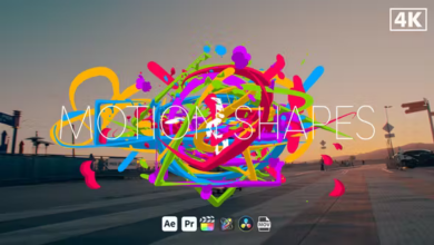 Videohive Motion Shapes 46153484