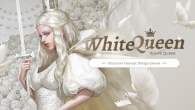 Wingfox – White Queen - Character Concept Design Course with Yu Ing