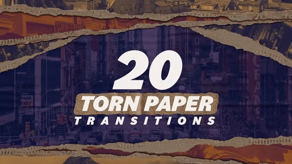 Videohive - Paper Transitions - 46175122
