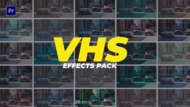 Videohive VHS Effects Pack 45222082