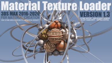 Material Texture Loader v1.810 for 3DS Max 2016 - 2024