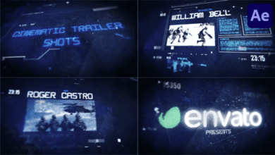 Videohive - Cinematic Trailer Shots for After Effects - 46326119