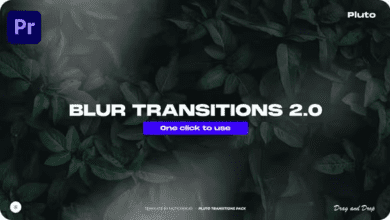 Videohive Blur Transitions 2.0 For Premiere Pro 45151304