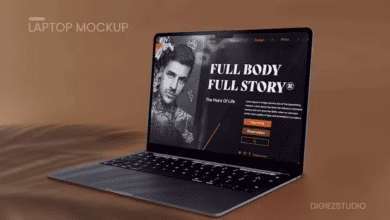 Videohive - Laptop Screen Display Promo Mockup - 44591595