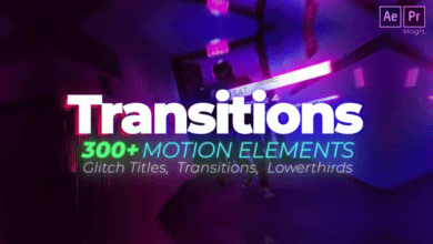 Videohive - Glitch Titles and Transitions - 19358854