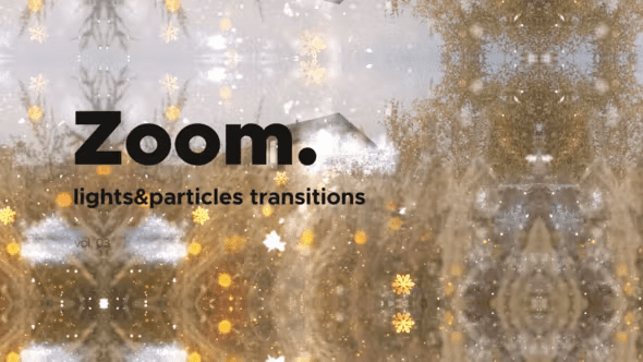 Videohive - Lights & Particles Zoom Transitions Vol. 03 - 47054589