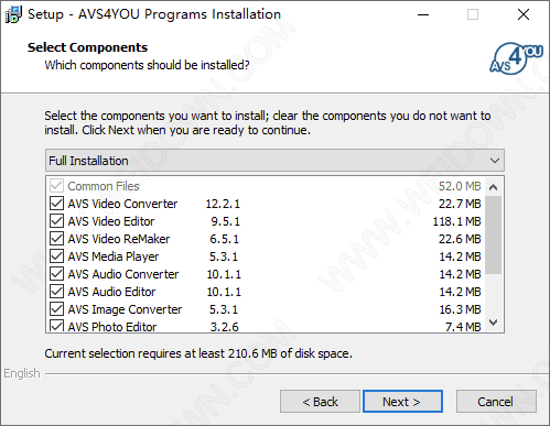 حزمة البرامج كاملة AVS4YOU Software AIO Installation Package 5.5.2.181