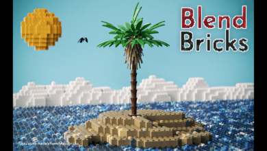 [Blender] Blendbricks V2 - Photorealistic Abs Plastic Lego® For Blender