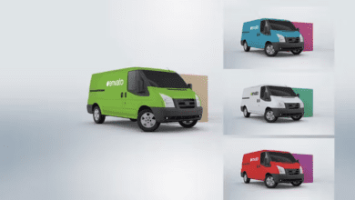 Videohive Van Delivery Logo 46920346