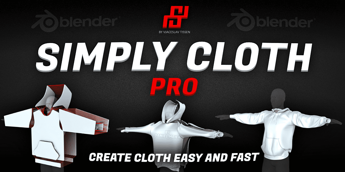 [Blender] Simply Cloth Pro 2.4.2