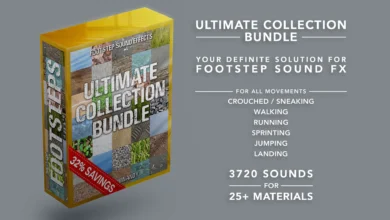 Footsteps Sound FX - Ultimate Collection Bundle