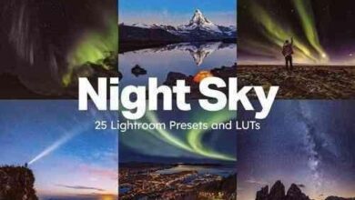 Night Sky Lightroom Presets and LUTs