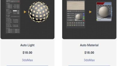 Auto Material 1.60 & Auto Light 1.29 for 3ds max