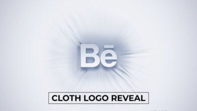 Videohive Cloth Logo Reveal 47537809