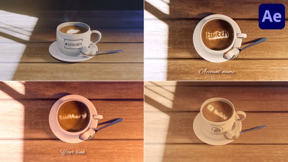 Videohive Coffee Logo Reveal for After Effects 47533392