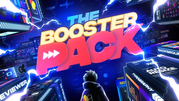 Videohive Booster Pack - Best Motion Graphics Pack 46760817