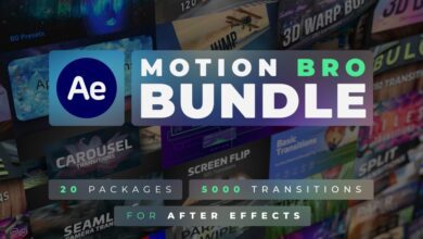 Motion Bro Bundle 5000 Transition for After Effects