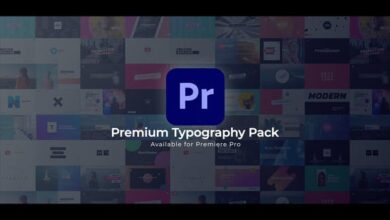 Videohive Typography Pack 47408883