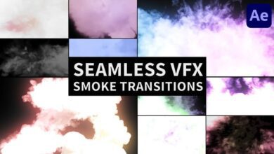 Videohive VFX Smoke Seamless Transition for After Effects 47936778