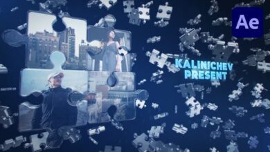 Videohive Epic Puzzle 3D Logo Intro 47771748