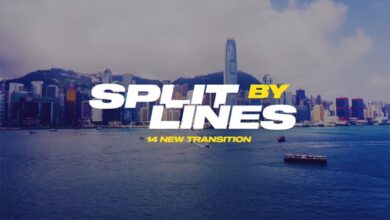 Videohive Split Transitions 47796747