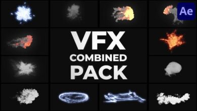 Videohive - VFX Combined Pack for After Effects - 47852325