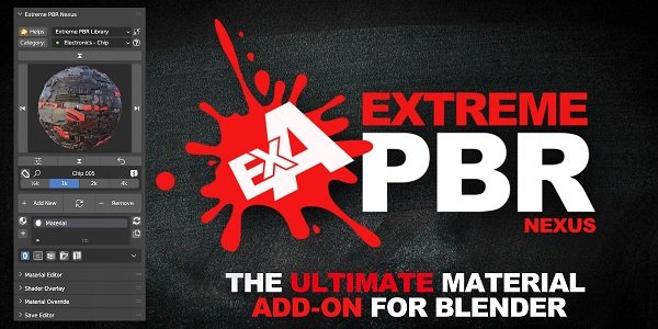 Blender Market - Extreme Pbr Nexus v4.1.100