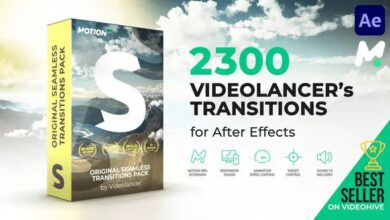 Videohive - Videolancer's Transitions | Original Seamless Transitions Pack V9 18967340